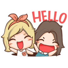 Haru Haru with friend ( Ver.2) sticker #5001862