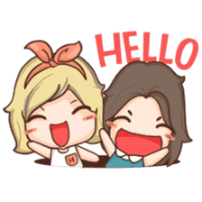 Haru Haru with friend ( Ver.2) sticker #5001862
