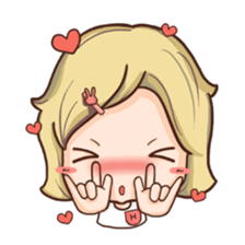 Haru Haru with friend ( Ver.2) sticker #5001870