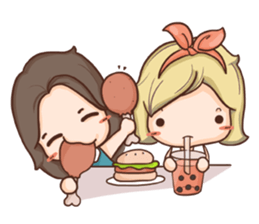 Haru Haru with friend ( Ver.2) sticker #5001871