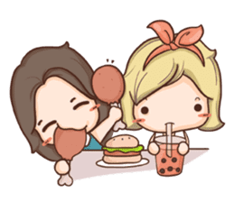 Haru Haru with friend ( Ver.2) sticker #5001871