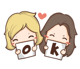 Haru Haru with friend ( Ver.2) sticker #5001872