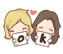 Haru Haru with friend ( Ver.2) sticker #5001872