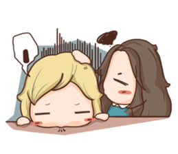 Haru Haru with friend ( Ver.2) sticker #5001873