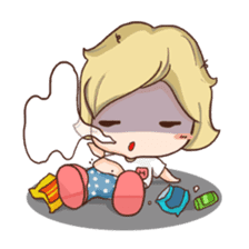 Haru Haru with friend ( Ver.2) sticker #5001883