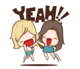 Haru Haru with friend ( Ver.2) sticker #5001895