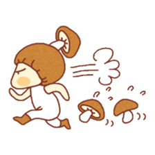 potechibi chan / mushroom sticker #5002227