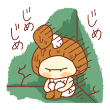 potechibi chan / mushroom sticker #5002237