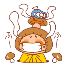 potechibi chan / mushroom sticker #5002238