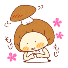 potechibi chan / mushroom sticker #5002241