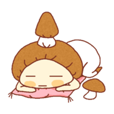 potechibi chan / mushroom sticker #5002256