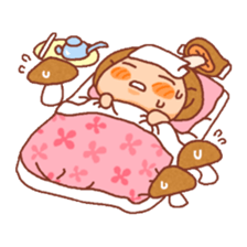 potechibi chan / mushroom sticker #5002259