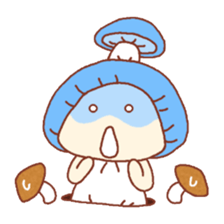 potechibi chan / mushroom sticker #5002261