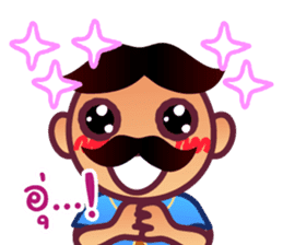 Uncle Maan, Very Very Thai Man sticker #5002729