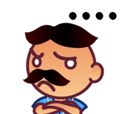 Uncle Maan, Very Very Thai Man sticker #5002738