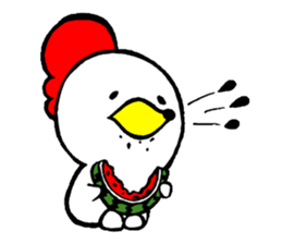 piyo's summer vacation sticker #5002830