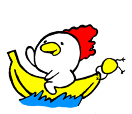 piyo's summer vacation sticker #5002836