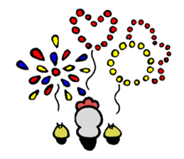 piyo's summer vacation sticker #5002839