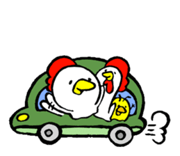 piyo's summer vacation sticker #5002844