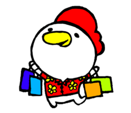 piyo's summer vacation sticker #5002845