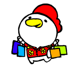 piyo's summer vacation sticker #5002845