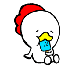 piyo's summer vacation sticker #5002852