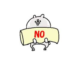 Kumamohu sticker #5002979