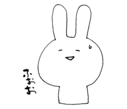 Feeling of the white rabbit sticker #5003228