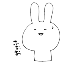 Feeling of the white rabbit sticker #5003228