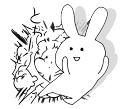 Feeling of the white rabbit sticker #5003242