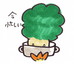 Broccoli-chan sticker #5003304