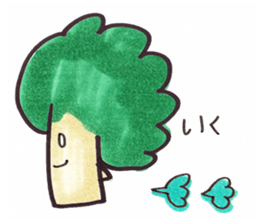 Broccoli-chan sticker #5003306