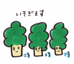 Broccoli-chan sticker #5003307