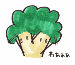 Broccoli-chan sticker #5003314