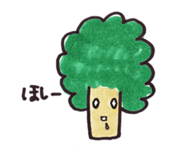 Broccoli-chan sticker #5003319