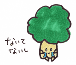 Broccoli-chan sticker #5003324