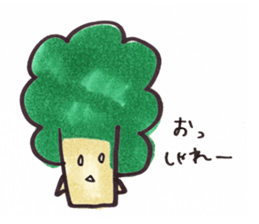 Broccoli-chan sticker #5003325