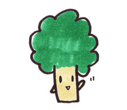 Broccoli-chan sticker #5003337