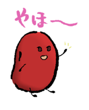 Stamp of beans we no energy sticker #5003349