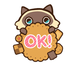 Siamese Cat Bon sticker #5003457
