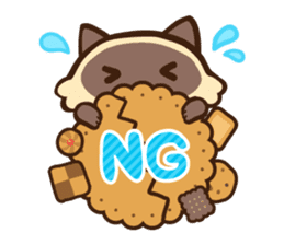 Siamese Cat Bon sticker #5003458