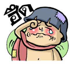 Little Cute Beggar sticker #5003514