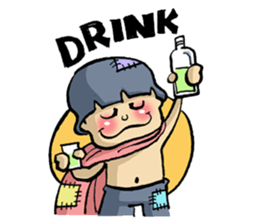 Little Cute Beggar sticker #5003532