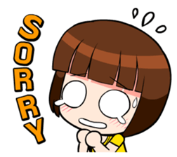 little cute girl Dotori sticker #5003623