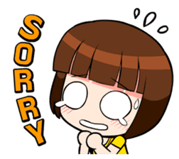 little cute girl Dotori sticker #5003623