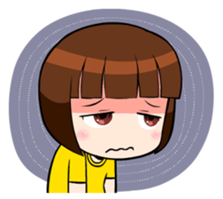 little cute girl Dotori sticker #5003627