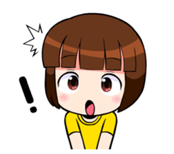 little cute girl Dotori sticker #5003628