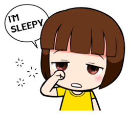 little cute girl Dotori sticker #5003630