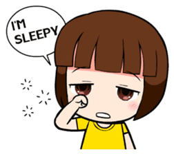 little cute girl Dotori sticker #5003630