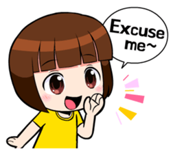 little cute girl Dotori sticker #5003632